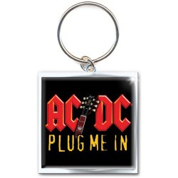 Brelok na klucze AC/DC Plug Me In Metal Keychain - Keychain