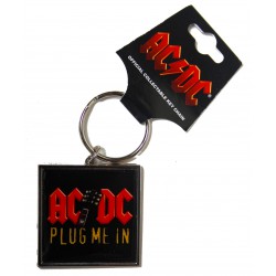 Brelok na klucze AC/DC Plug Me In Metal Keychain - Keychain