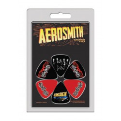Kostki gitarowe AEROSMITH - PICKS 6 PACK - zestaw / komplet kostek gitarowych
