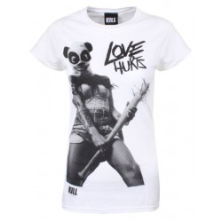 Koszulka damska KILL BRAND - LOVE HURTS T-Shirt Girls 