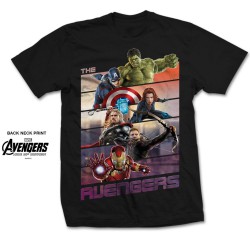 Koszulka Avengers Bars Mens Black