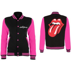 The Rolling Stones Classic Tongue Varsity Jacket