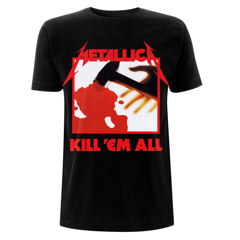 Koszulka T-shirt Metallica Kill 'em all Tracks Czarna