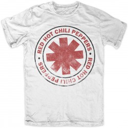 Koszulka T-shirt Red Hot Chili Peppers Vintage Classic biała